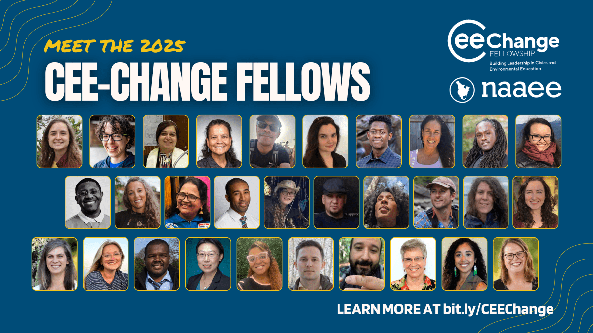 CEE-Change Fellows grid of faces for the 2025 U.S. cohort
