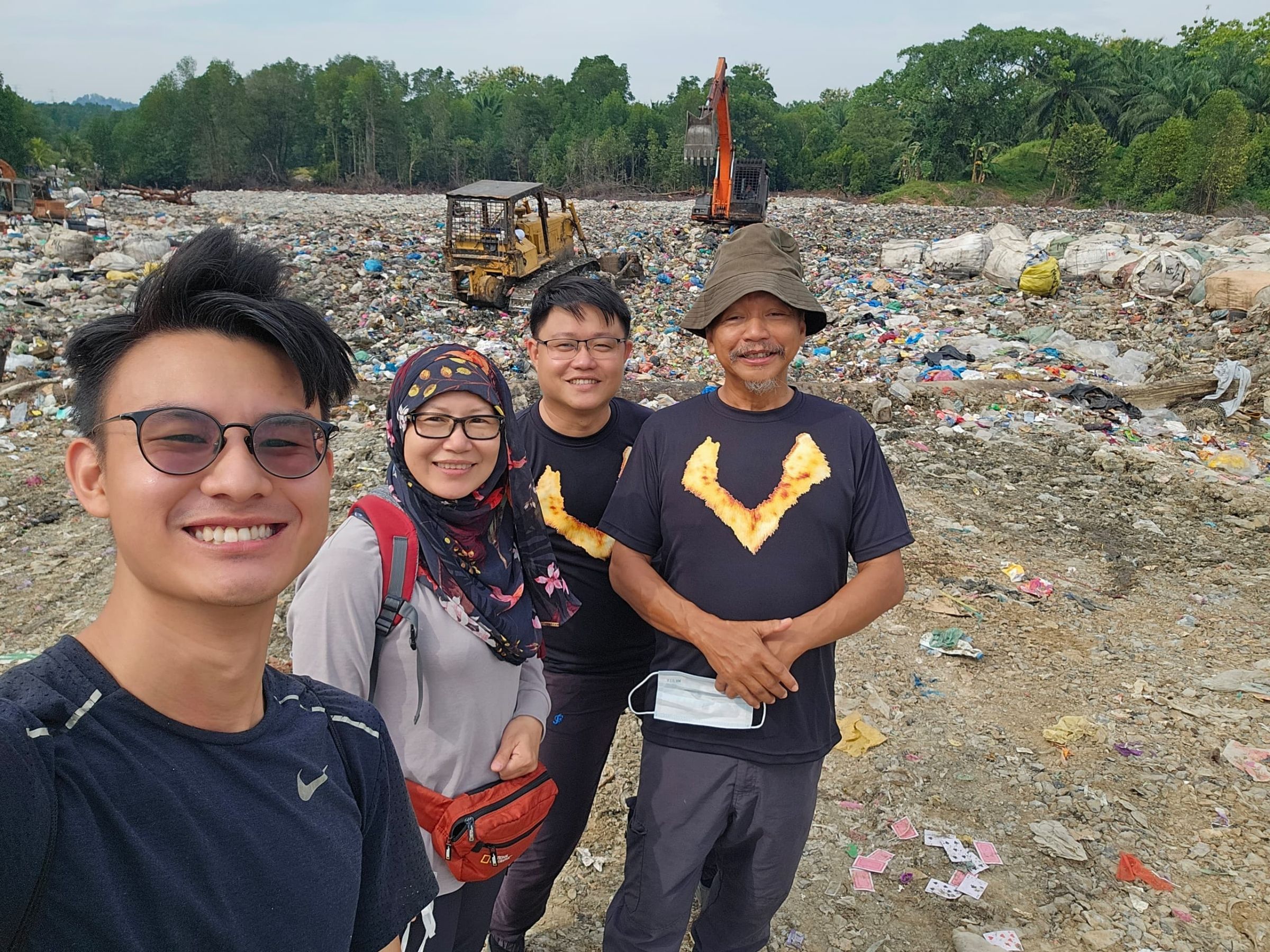 Visit to Landfill in Sabah, Malaysia.