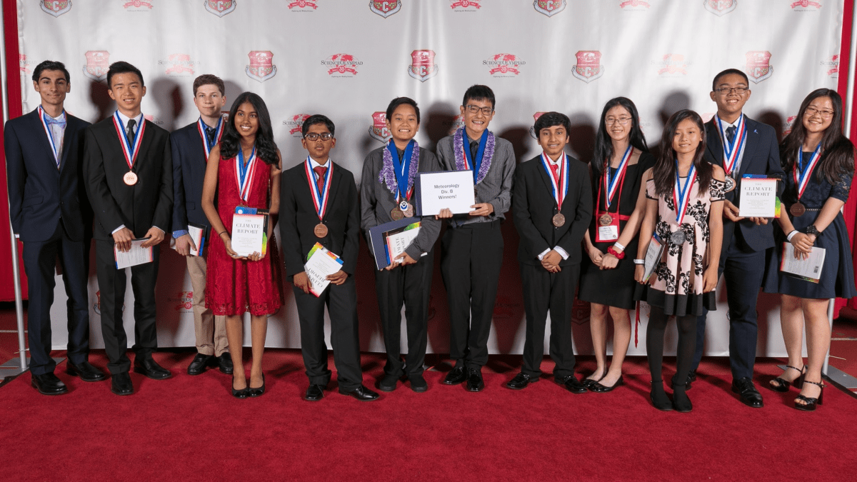 NOAA Science Olympiad winners