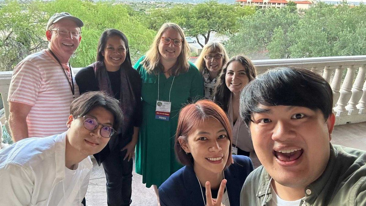 Members of the Global Environmental Education Partnership meet up at NAAEE 2022.