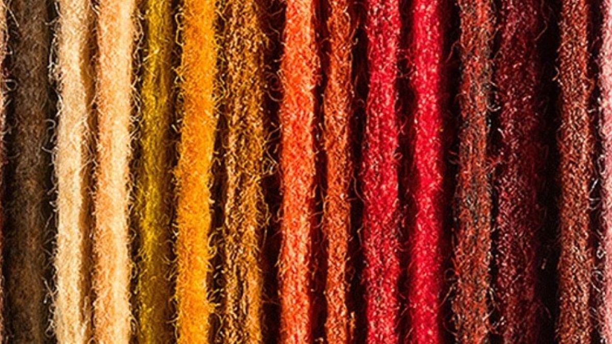 Rainbow yarn