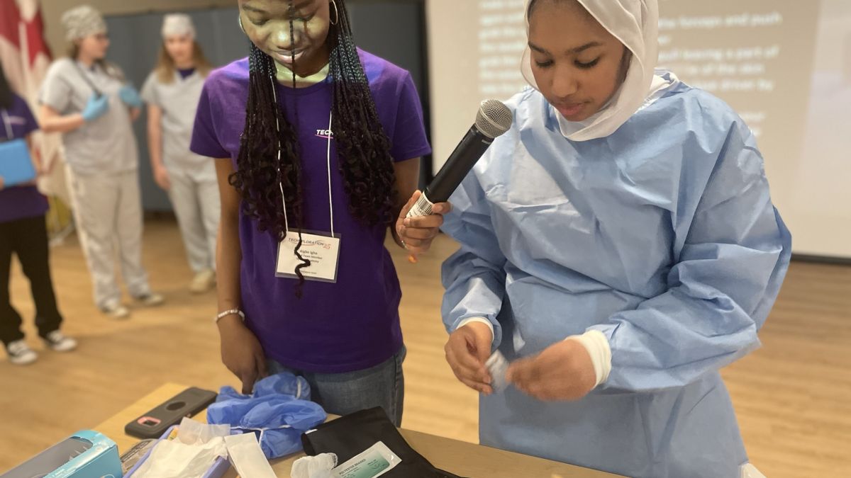 Young learners engaging in a hands-on program.