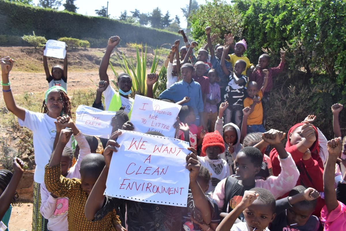 Eva Makandi protest