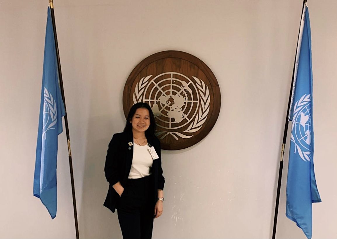 Gabby Tan at UN Climate Week NYC