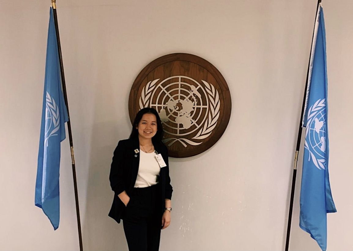 Gabby Tan at UN Climate Week NYC