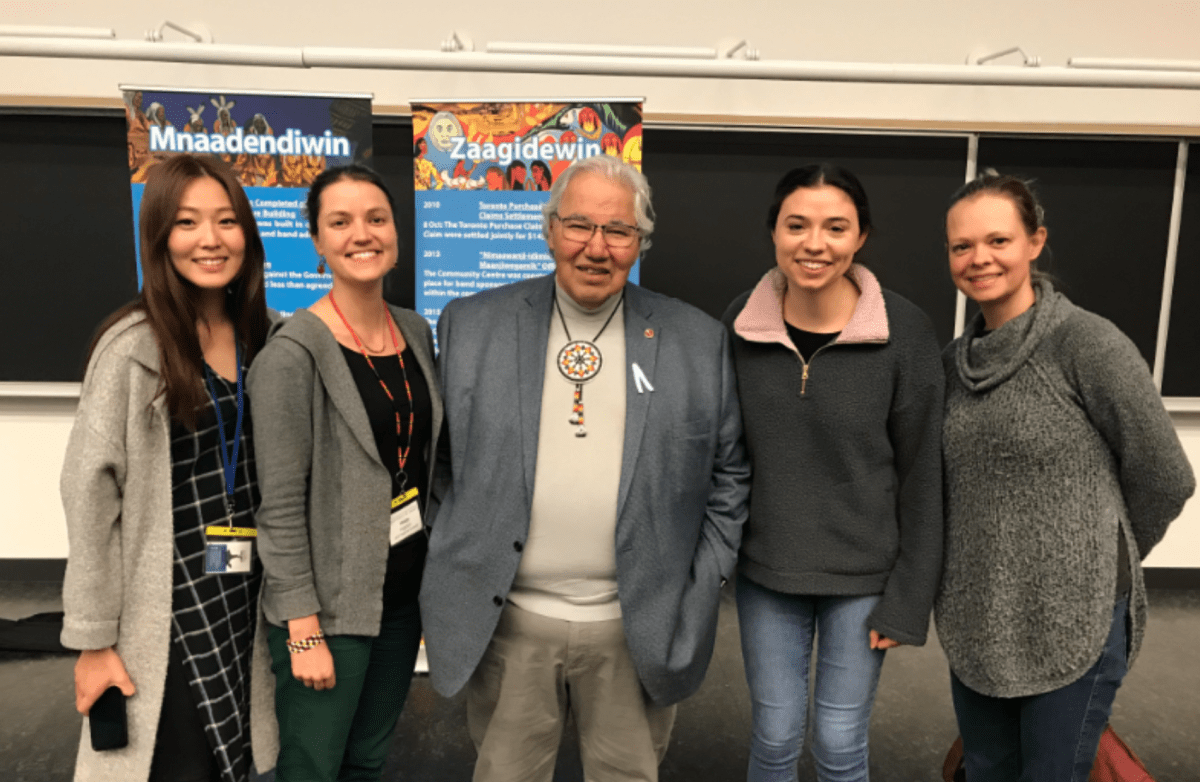 Natural Curiosity team with Senator Murray Sinclair