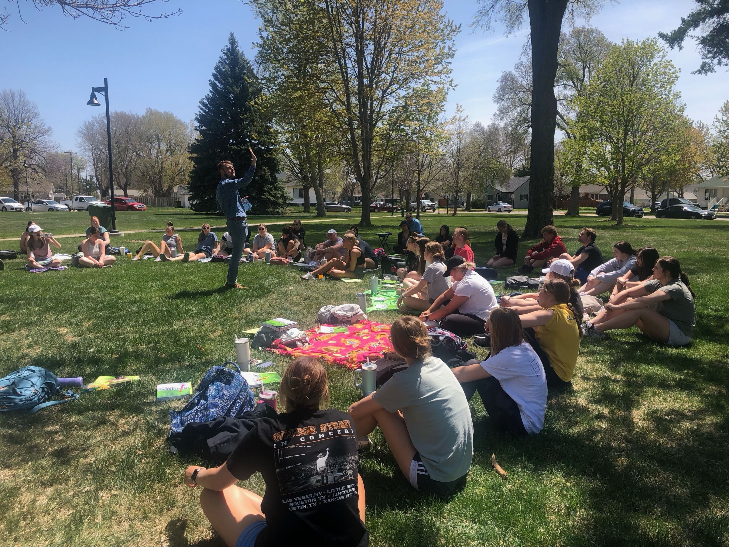 Jack teaches a PLT workshop for preservice teachers at the University of Nebraska - Kearney. 