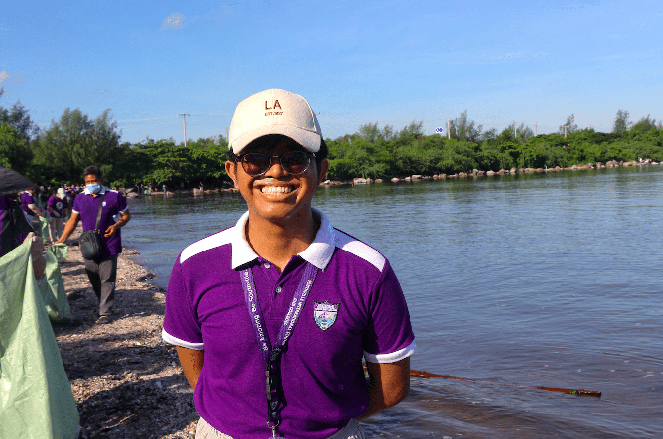 As the Outreach and Sustainability Coordinator of Southville International School, Jude spearheaded a network-wide Coastal Clean Up Activity in celebration of International Oceans Month.