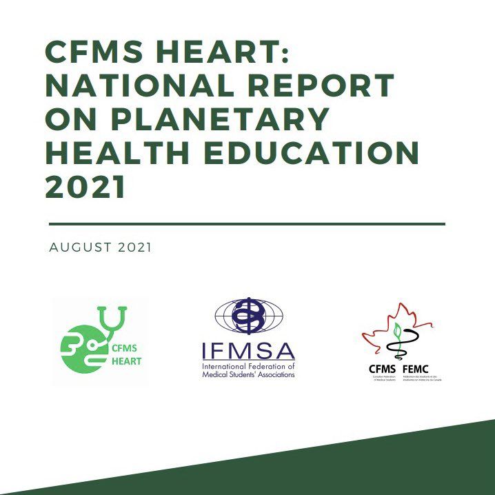 Report describing a national evaluation of planetary health medical education across all 17 Canadian medical schools that Owen took part in.